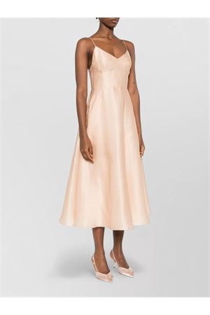 Light pink Silk midi dress ALBERTA FERRETTI | A040716190180